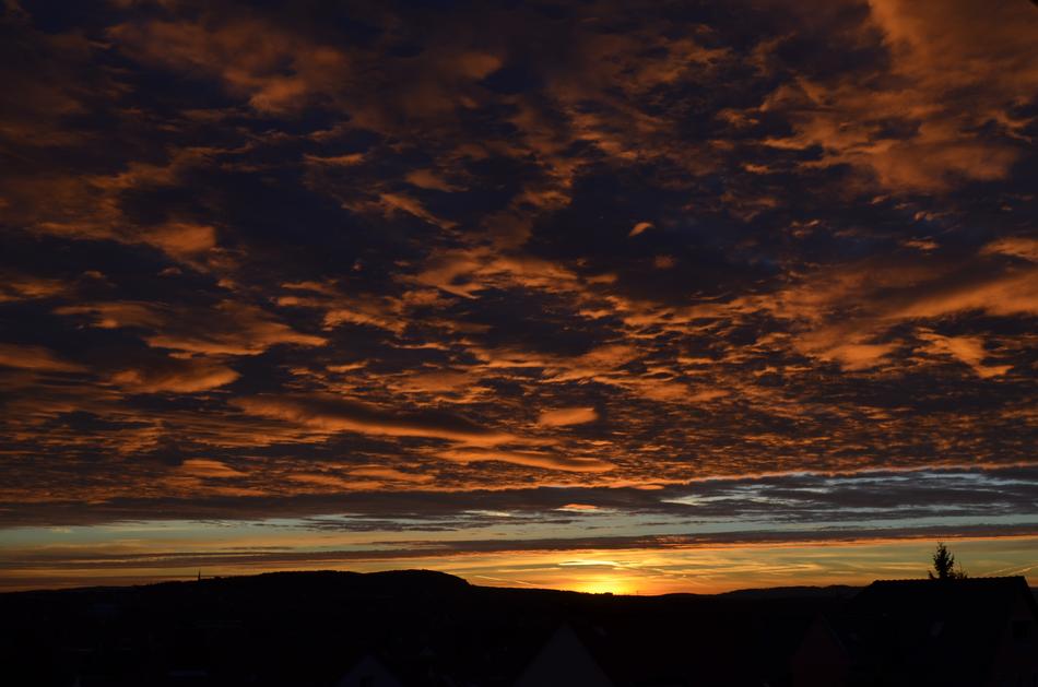 Sunset Clouds Evening Sky