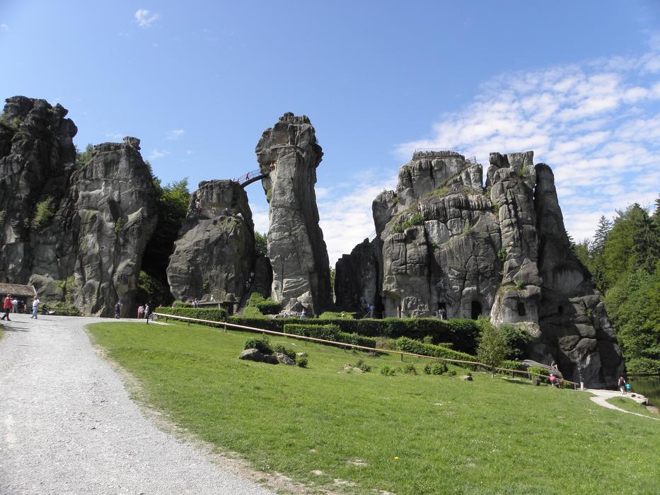 Externsteine Germany Holiday