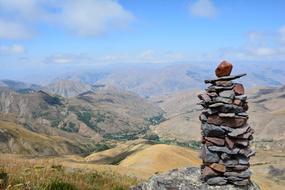 tower of small stones