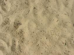 hot sand