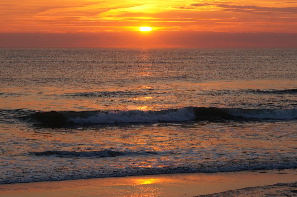 Sunset Sylt Sea