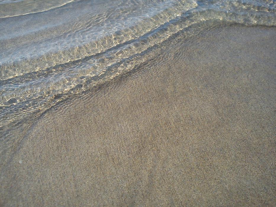 beautiful sandy beach sea
