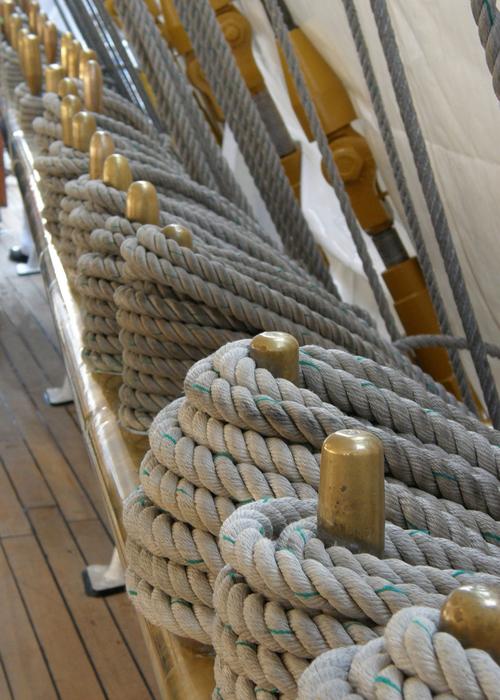 Frigate Sailing Ropes