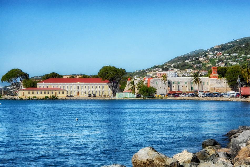 beautiful city by the sea