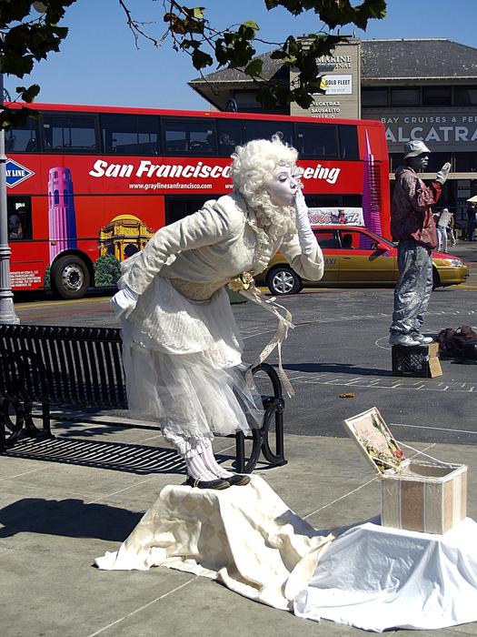 Pantomime Person San Francisco