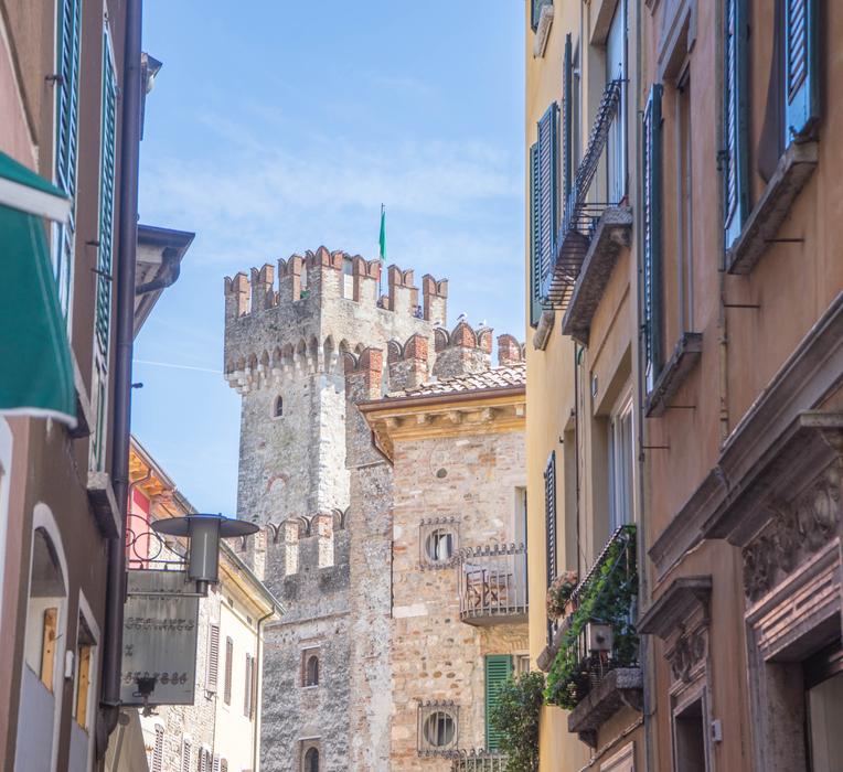 Scaliger Castle Sirmione Lake