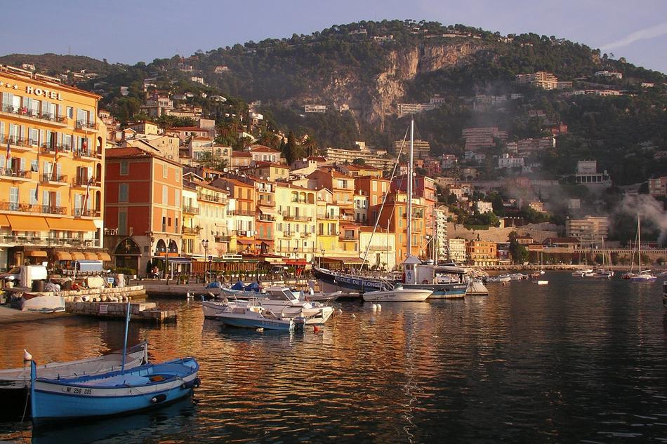 Coast France Mediterranean Village