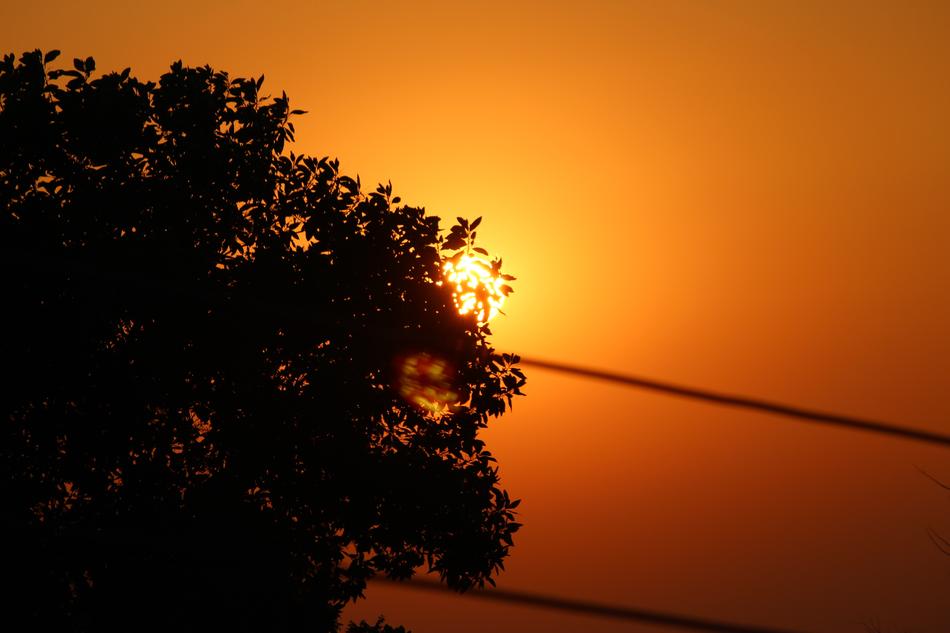 Sunset Shadow Sky