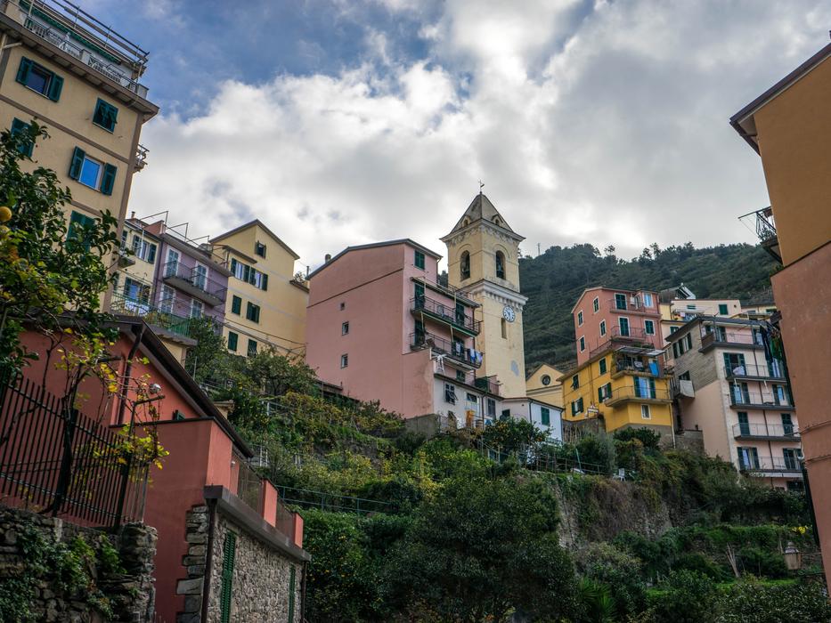 Italy Cinque Terre Mediterranean