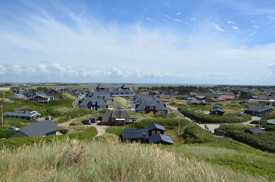 Hilltop view of the village