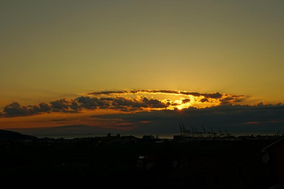 Sunset Clouds Evening
