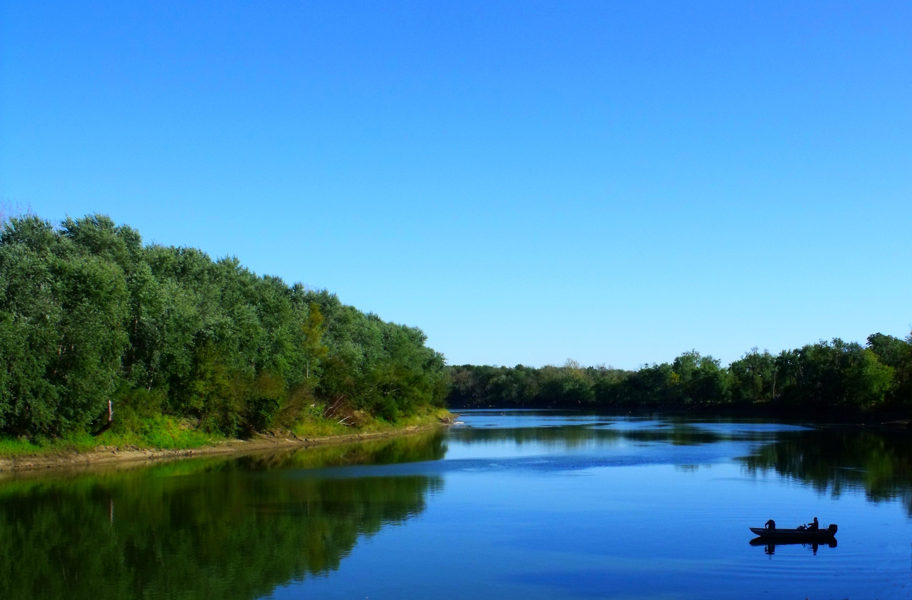 Wabash River Fishing free image download