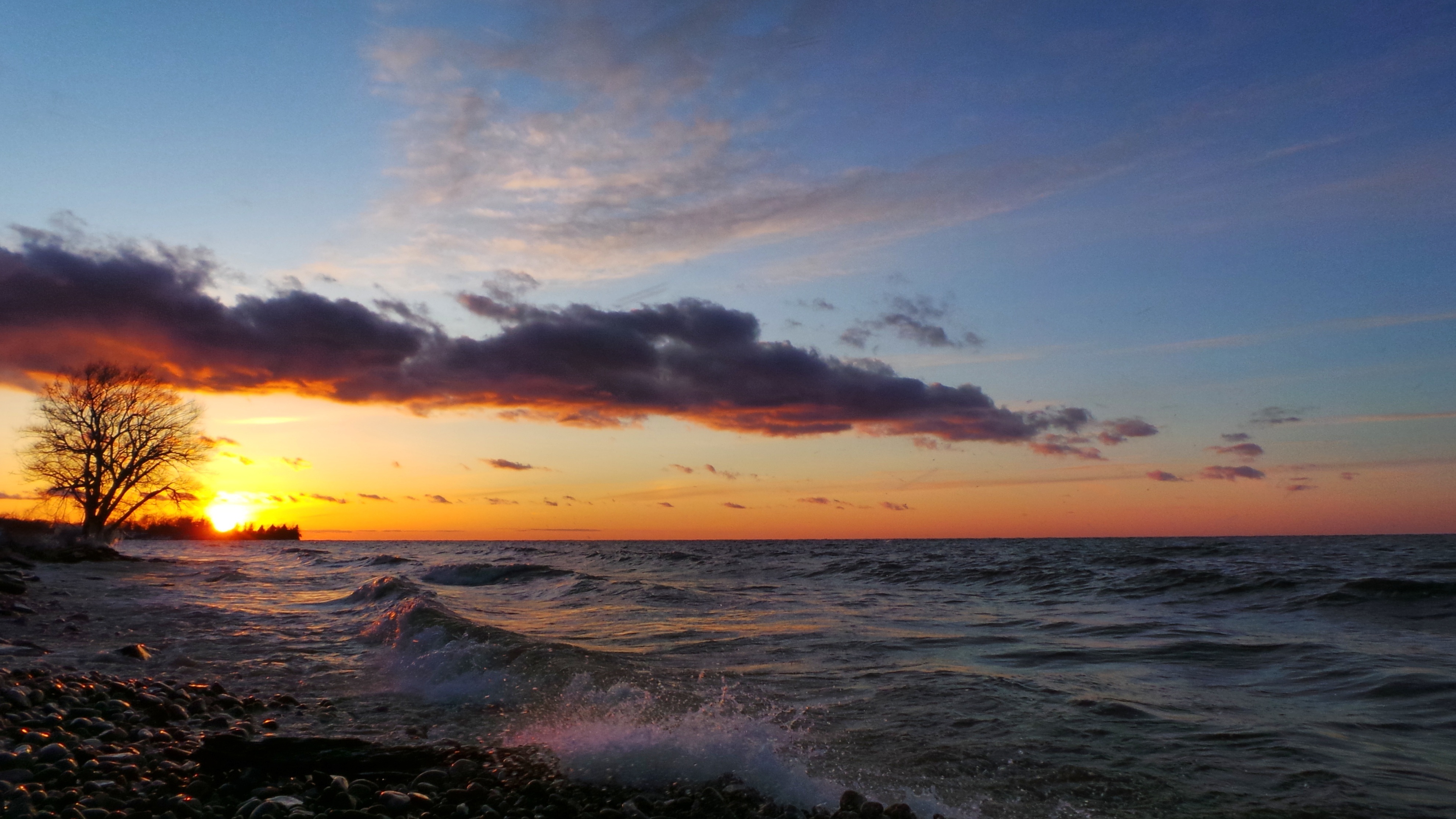 Blue Dark Sky free image download