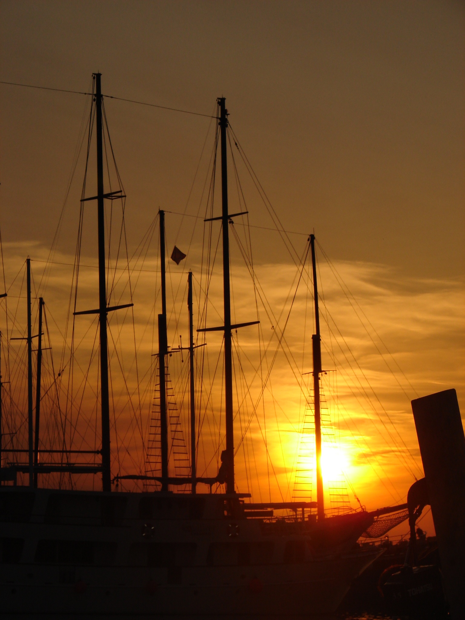 Sailing Ship Boat Masts free image download