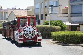 passing car on the street