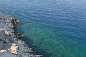 beautiful seascape from the top