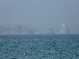 mountains sea view beautiful