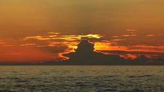 Cloud Mood Sea Sky