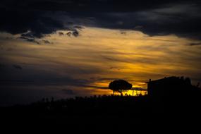 Sunset Dusk Silhouette
