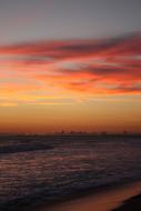 Sunset Clouds Red