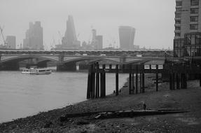 Sad gray city