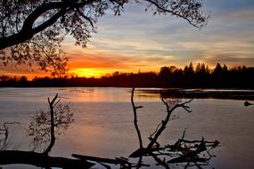 Sunset Water Sun
