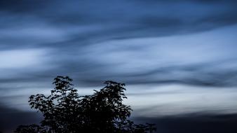 noctilucent Clouds At sky, weather Phenomenon