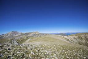 Massif, scenic Mountain Landscape