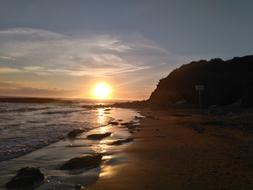 Sunset Free Beach Summer