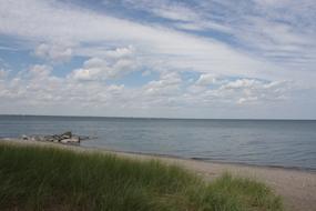 Beach Sky Grass