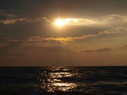 Dawn Sea Summer Early