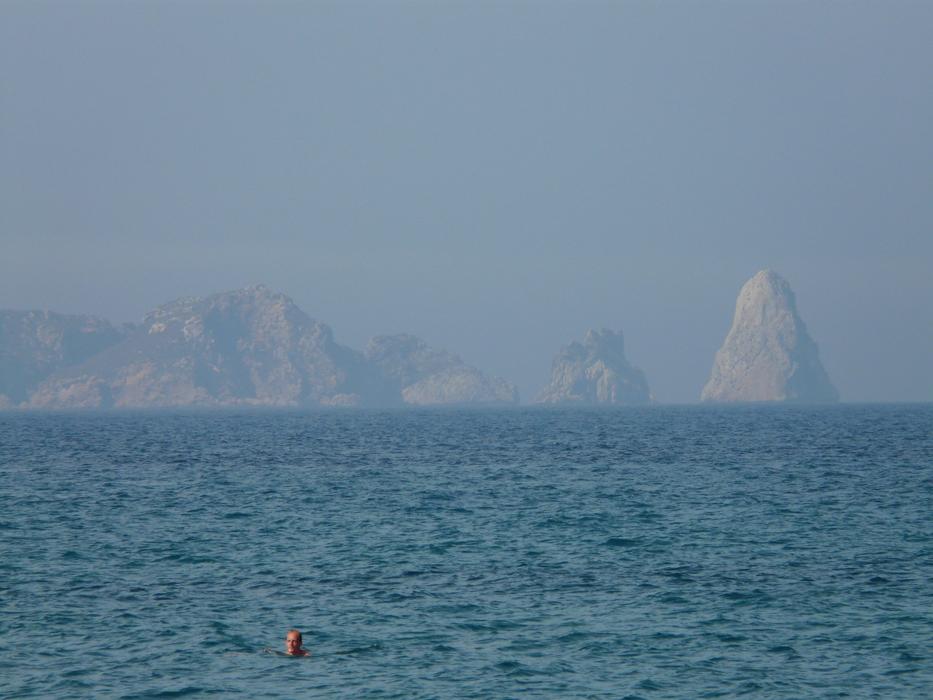 mountains sea view beautiful