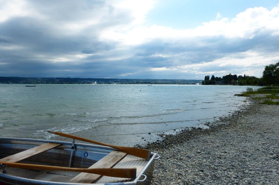 Boat Lake Constance Rowing
