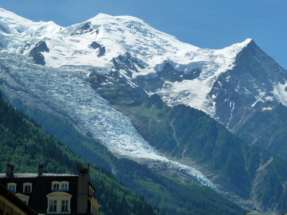Glacier Snow Window
