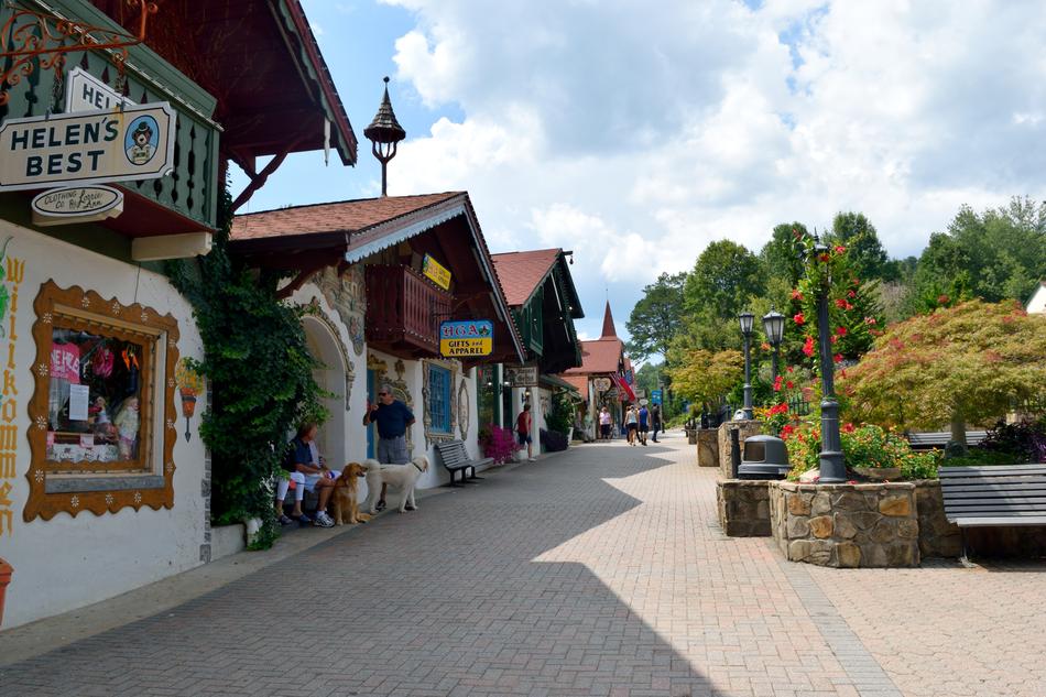 Helen Georgia Alpine Village free image download