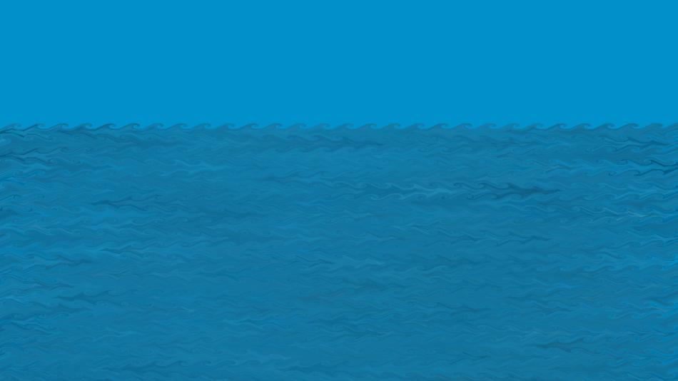 Blue background with waves