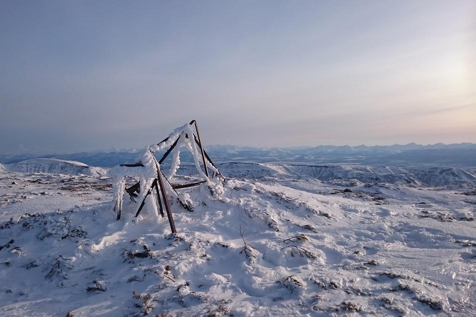 beautiful view of the snow