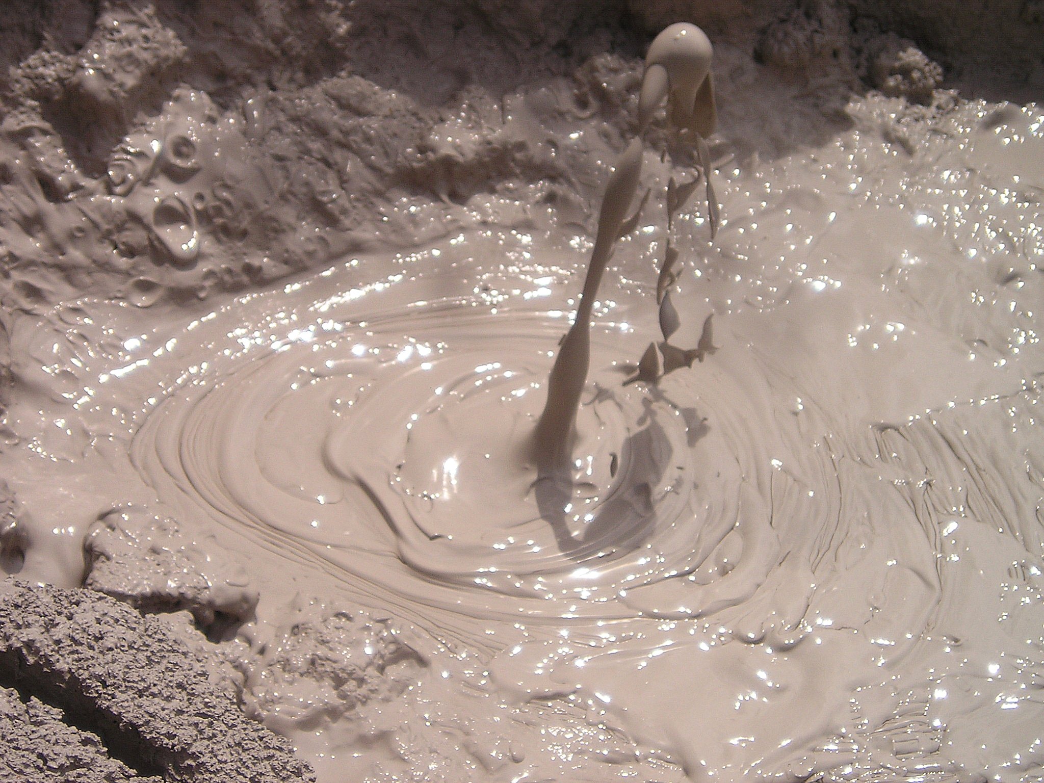 hot mud