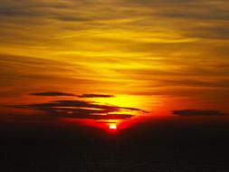 Sun Sea Clouds