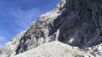 scenic Mountain slope at Daytime