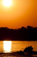 Lake Buckhorn Solar Eclipse