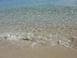 splash sea water