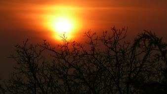 Sun Setting Sunset