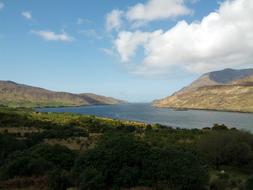 Connemara Fjord Mountain