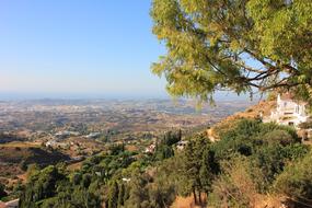 beautiful view from the cliff