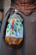 colorful bird bag