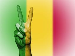 Mali Peace Hand