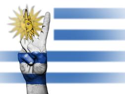 Uruguay Peace Hand