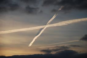 Barcelona Dawn Sky
