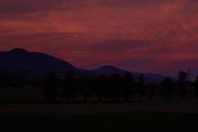 Abendstimmung Landscape Sunset